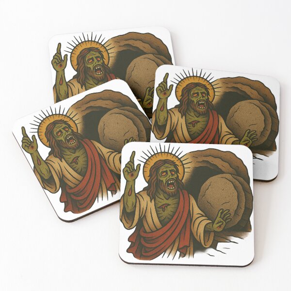 Item preview, Zombie Jesus Tattoo Art designed and sold by A Wayward Birds Production.