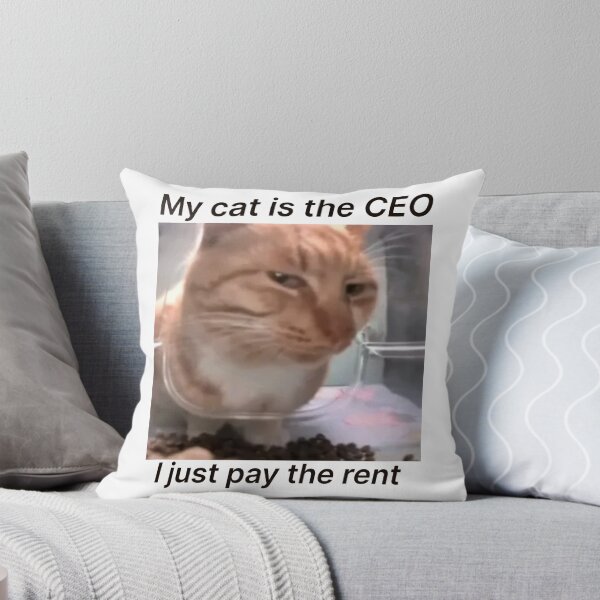 Item preview, Funny Meme My Cat Is The CEO designed and sold by AShanDome.
