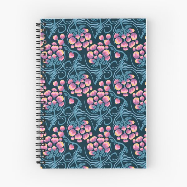Item preview, Abstract floral pattern with psychedelic fantastic flowers designed and sold by Deepness2023.