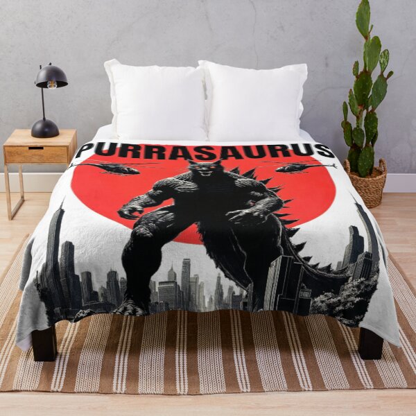 Item preview, Purrasaurus – Giant Monster Cat Rampage designed and sold by Purrfect Mischief.