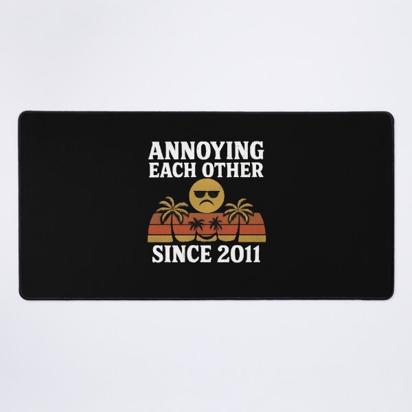 Item preview, Annoying Each Other Since 2011 Couple Married Anniversary Since 2011 designed and sold by Artsy Aura ⭐⭐⭐⭐⭐  .