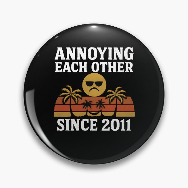 Item preview, Annoying Each Other Since 2011 Couple Married Anniversary Since 2011 designed and sold by Artsy Aura ⭐⭐⭐⭐⭐  .