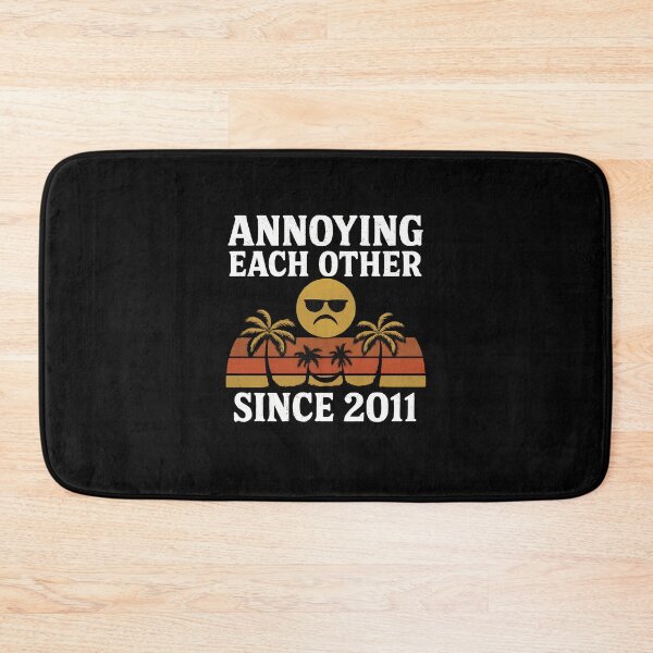 Item preview, Annoying Each Other Since 2011 Couple Married Anniversary Since 2011 designed and sold by Artsy Aura ⭐⭐⭐⭐⭐  .