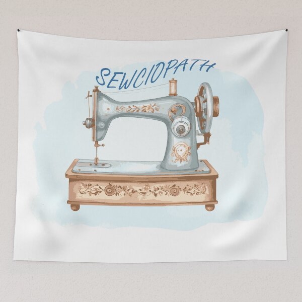 Item preview, Sewciopath , Funny Sewing Machine Tee, Gift, Sewing Enthusiast, Crafty Humour, Lover Gift, Unique Sewing designed and sold by TaliFox.