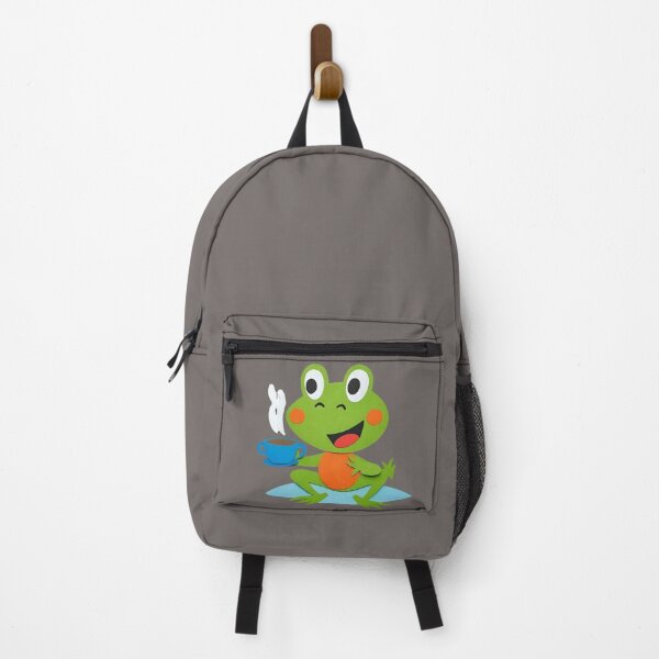 Item preview, Cute Happy Frog designed and sold by WitInNuKicks.