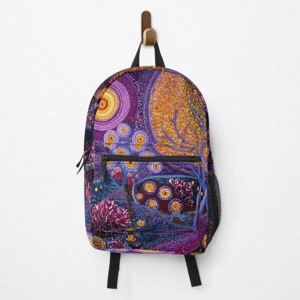 Item preview, Aboriginal Inspired Dot Art - Midnight Wonder Garden designed and sold by GrinGalore.