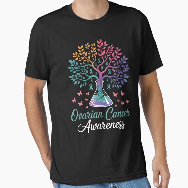 Item preview, Tree Ribbon Ovarian Cancer Awareness designed and sold by ConceptForQuest.