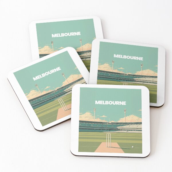 Item preview, Melbourne Cricket – Minimalist Stadium Art Melbourne designed and sold by SpeckyPrints.
