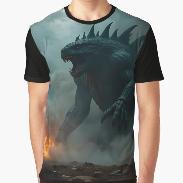 Item preview, Giant monster in destroyed world. designed and sold by Extintos.