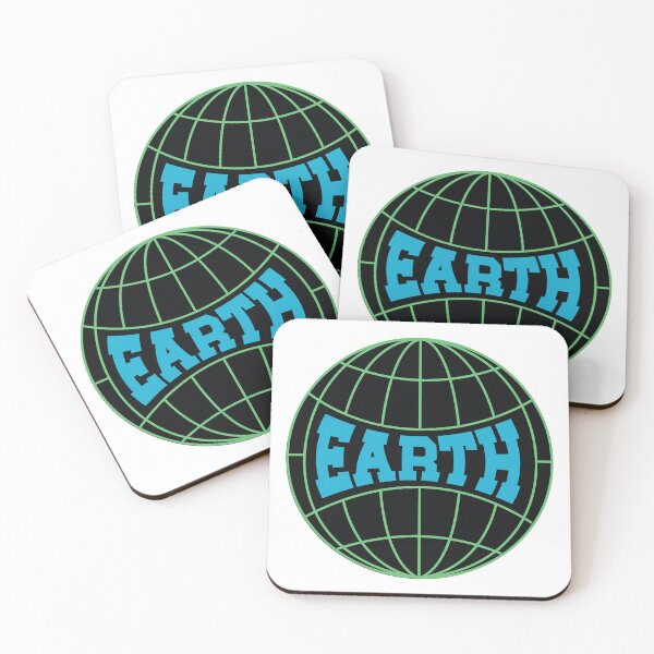 Item preview, Earth Grid – Cosmic Retro Vibe designed and sold by CreativeDuo0.