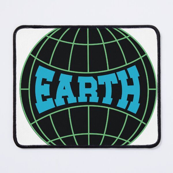 Item preview, Earth Grid – Cosmic Retro Vibe designed and sold by CreativeDuo0.