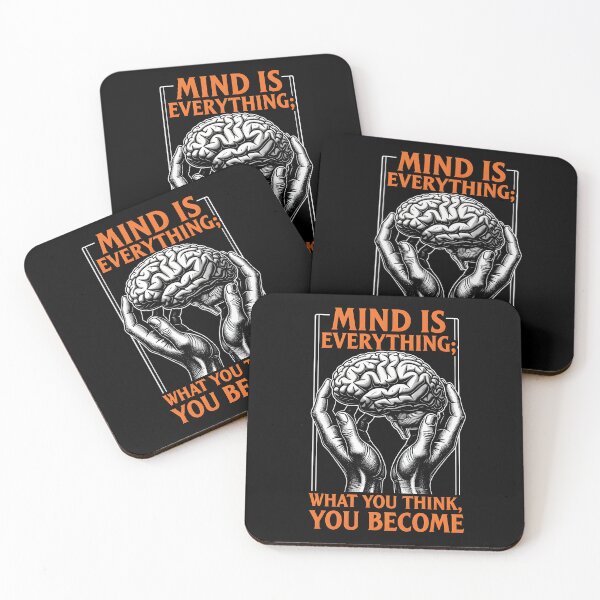 Item preview, Mind is Everything Inspirational Quote Art designed and sold by dreephic22.