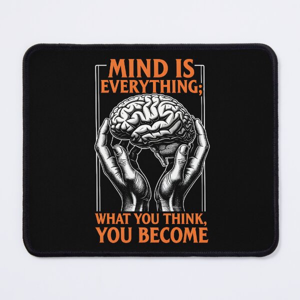 Item preview, Mind is Everything Inspirational Quote Art designed and sold by dreephic22.