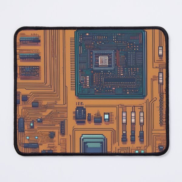 Item preview, Digital Pathways – Abstract Pixel Motherboard Design designed and sold by Esterlane.