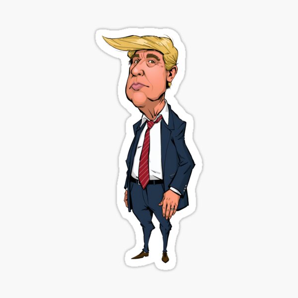Artikel-Vorschau von Handyhülle mit Trump-Karikatur, designt und verkauft von jmc1712.