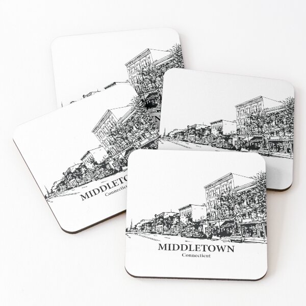 Item preview, Middletown – Connecticut designed and sold by Lakeric Cityscapes.