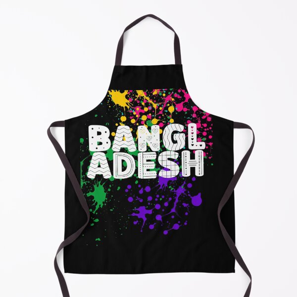 Item preview, Vibrant Bangladesh Paint Splatter Art – Show your love! designed and sold by lang-popart.