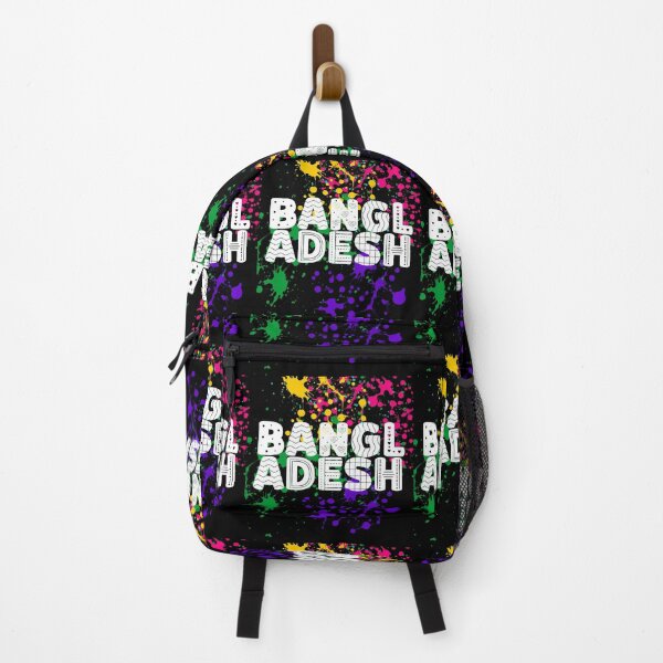 Item preview, Vibrant Bangladesh Paint Splatter Art – Show your love! designed and sold by lang-popart.
