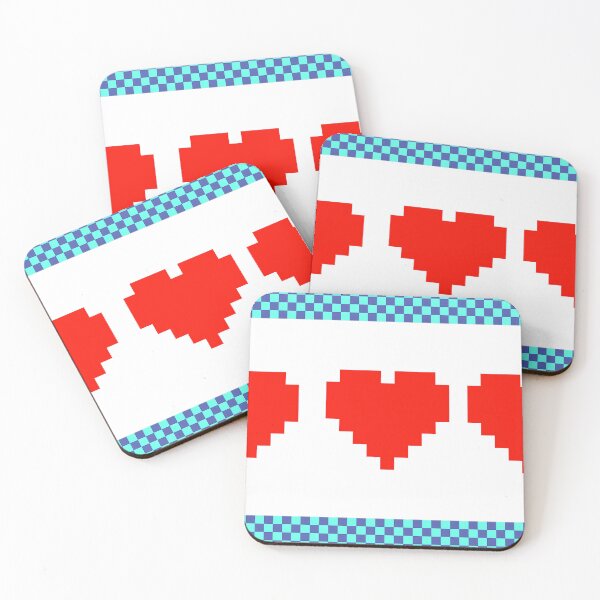 Item preview, Pixel Hearts designed and sold by mariaflaviane.