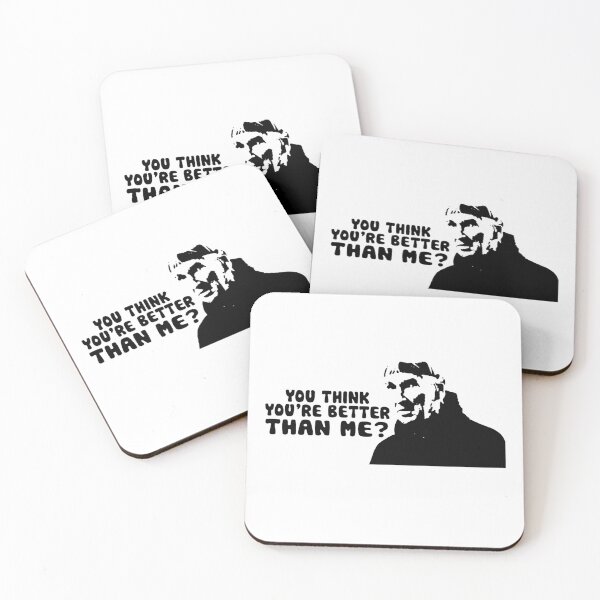 Item preview, you are better than me Cosmo Kramer television sitcom meme designed and sold by Cynthiadura.