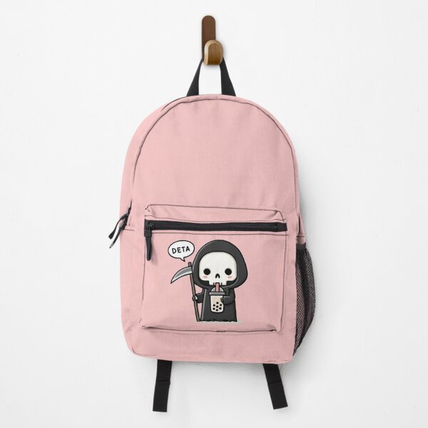 Item preview, Cute Grim Reaper Drinking Boba Tea designed and sold by VectiveLab.