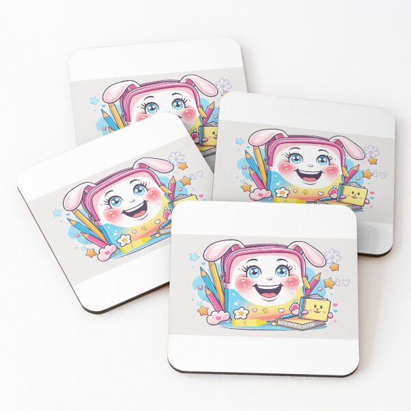 Item preview, Sac à Dos Scolaire Souriant – Mignon et Coloré.  Smiling School Backpack – Cute & Colorful Cartoon Bag designed and sold by Drawingshirts.