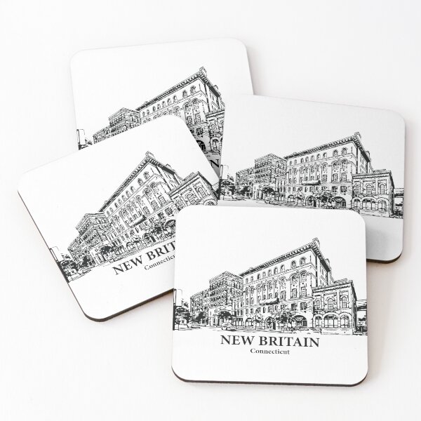 Item preview, New Britain – Connecticut designed and sold by Lakeric Cityscapes.