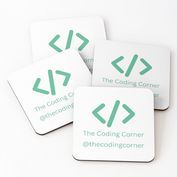 Item preview, The Coding Corner Logo designed and sold by thecodingcorner.