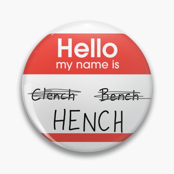 Item preview, Hello My Name Is....Hench designed and sold by Kayleigh DeWalt.