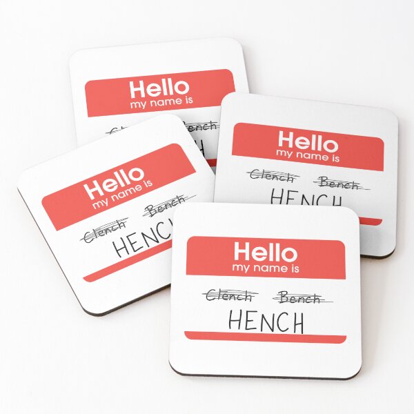 Item preview, Hello My Name Is....Hench designed and sold by Kayleigh DeWalt.