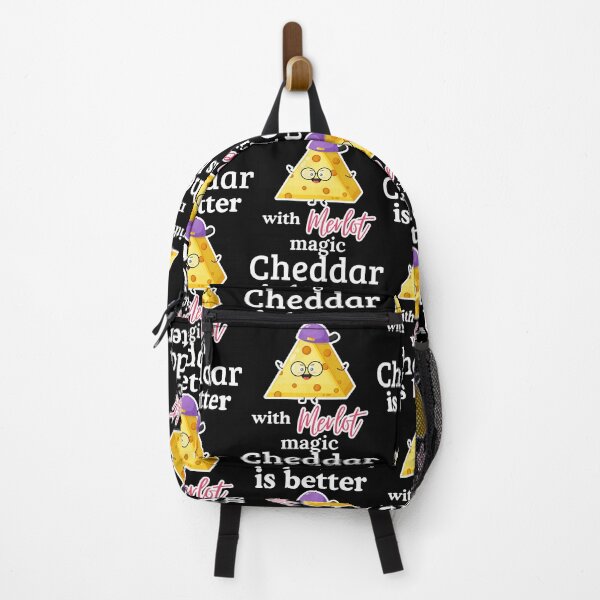 Item preview, Cheddar Is Better With Merlot Magic Happy Cheese Friend designed and sold by SplashTastic.