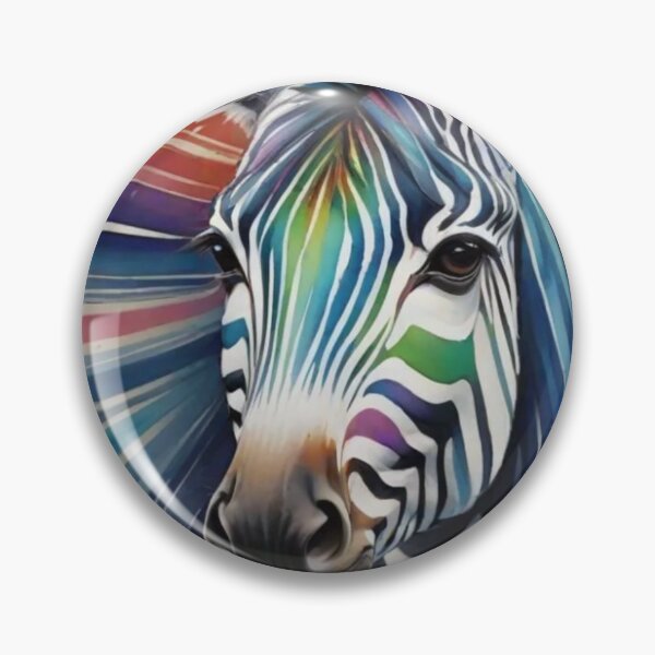 Item preview, The Colorful Spirit of the Zebra designed and sold by Linda Roisum.