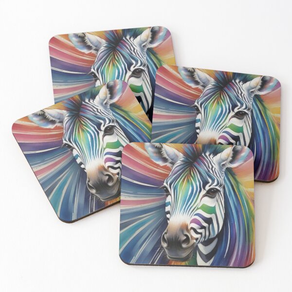 Item preview, The Colorful Spirit of the Zebra designed and sold by Linda Roisum.