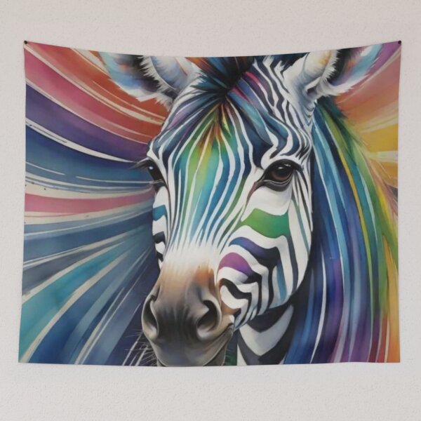 Item preview, The Colorful Spirit of the Zebra designed and sold by Linda Roisum.