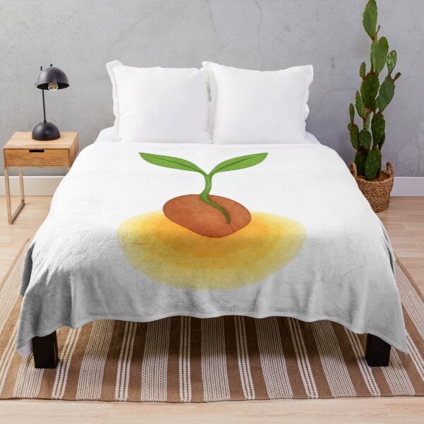 Item preview, Seed and Glow – Korean Watercolor of Life Energy and Growth designed and sold by bloomling.