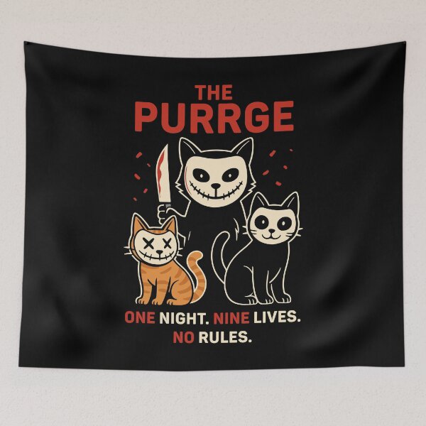 Item preview, The Purrge designed and sold by RatArt Designs.