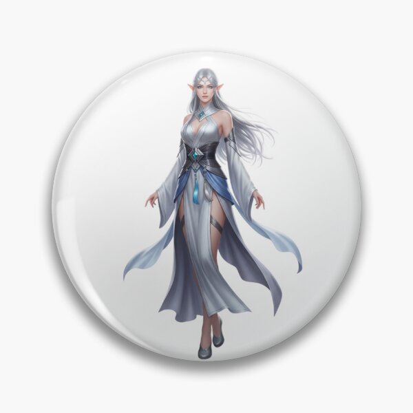 Item preview, White-Haired Elf designed and sold by SportKI.