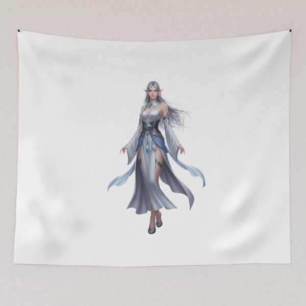 Item preview, White-Haired Elf designed and sold by SportKI.