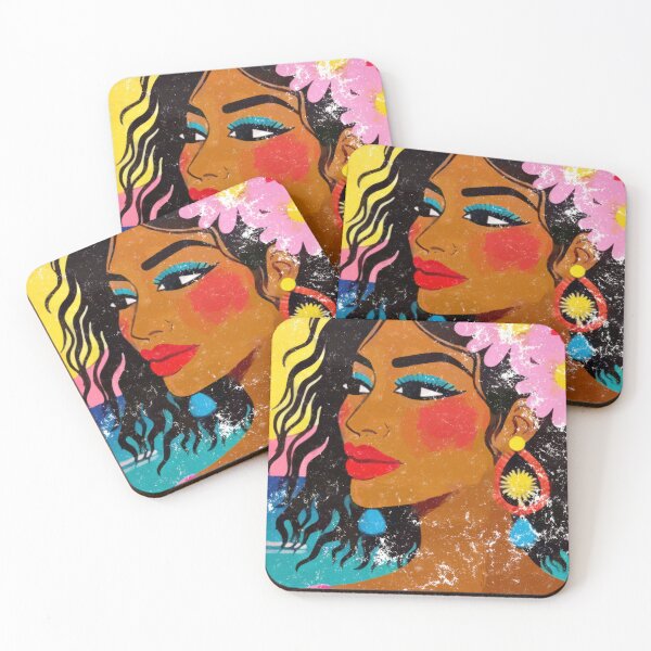Item preview, Tropical Goddess - Vibrant Pop Art designed and sold by Cato99.