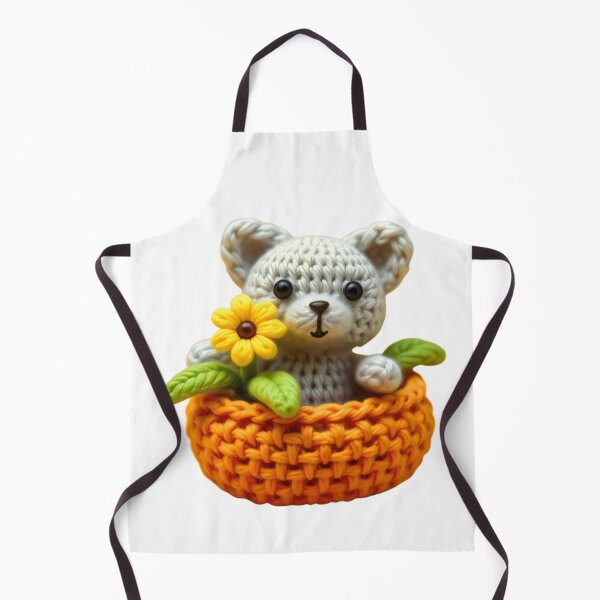 Artikelvorschau, Süßes gestricktes Kätzchen im Blumentopf – Garnkatzenaufkleber für Pflanzen- und Tierliebhaber entworfen und verkauft von NellyHorse.