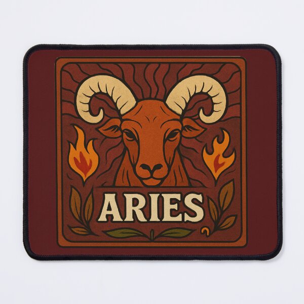 Item preview, Aries Fire (Squared) designed and sold by SebbanArts.