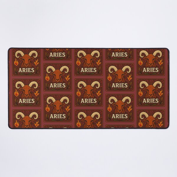 Item preview, Aries Fire (Squared) designed and sold by SebbanArts.