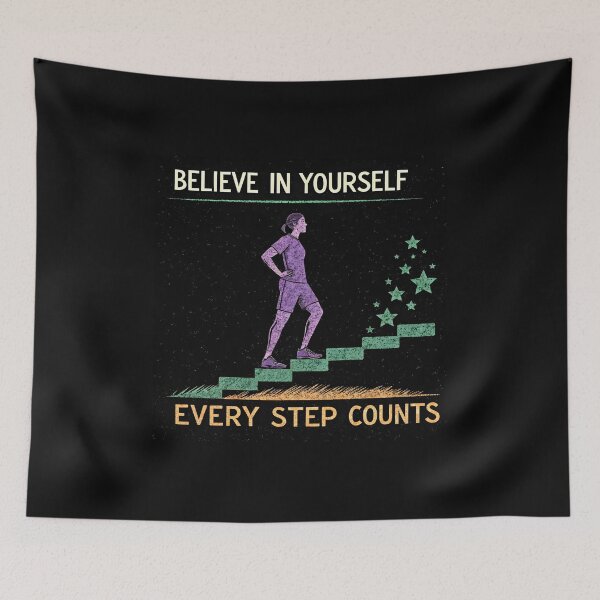 Item preview, Believe in yourself every step counts designed and sold by nimmitrends.
