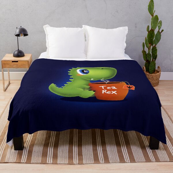 Item preview, TEA REX - cute and adorable baby t-rex drinking tea designed and sold by erion5k.