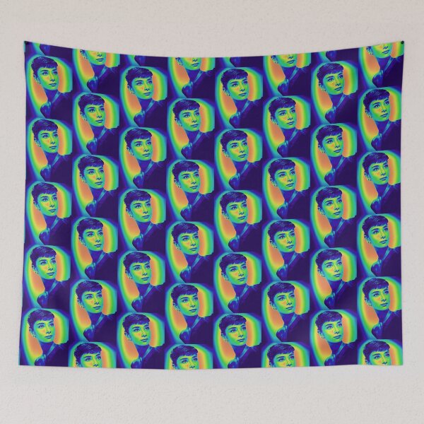 Item preview, A young Audrey Hepburn designed and sold by stevepaint.
