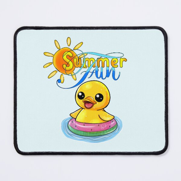 Item preview, Summer Fun Duck with Text designed and sold by DuckyHexes.