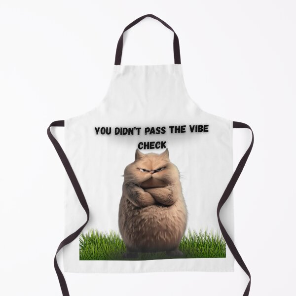 Item preview, Grumpy Cat Vibe Check – Funny Judgy Cat Design for T-Shirts & Stickers designed and sold by MoDesignInk48.