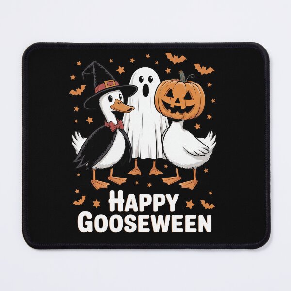 Item preview, Funny Halloween Happy Gooseween Ducks designed and sold by Vexel Studio.