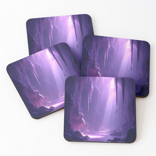 Item preview, Ethereal Light in the Mystic Cave designed and sold by oanaunciuleanu.