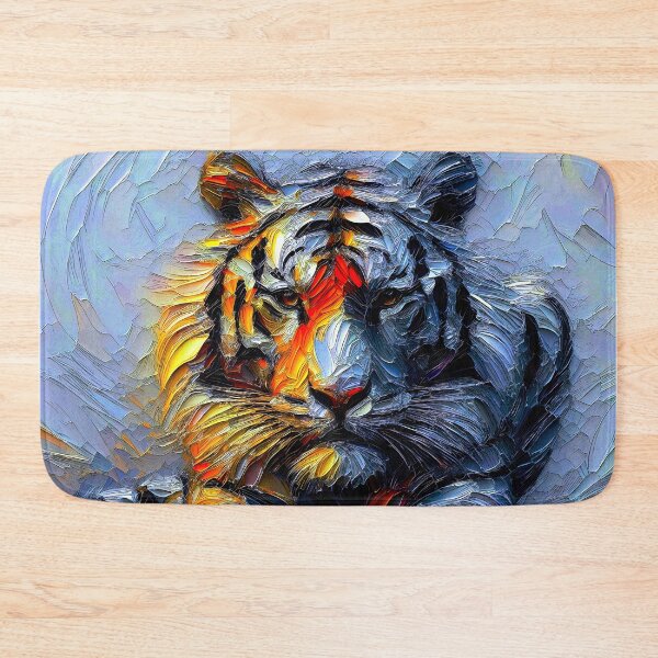 Item preview, Lively Brushstroke - Lying Tiger designed and sold by AD-Digital-Art.